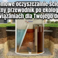 Schemat przydomowej oczyszczalni ścieków: zobacz, jak działa ekologiczne rozwiązanie dla Twojego domu.