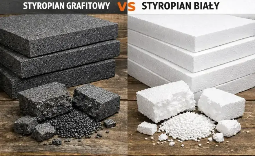Jaki styropian na elewację wybrać? Biały, grafitowy czy XPS